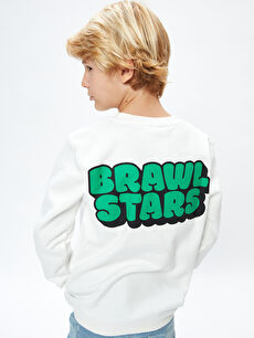 Sweatshirt with stars on sleeve sale