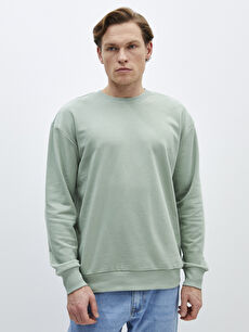 XSIDE Crew Neck Long Sleeve Men's Sweatshirt -S41484Z8-V9V