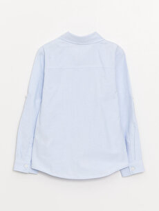 Basic Long Sleeve Boy Shirt -S45981Z4-J0G - S45981Z4-J0G - LC Waikiki