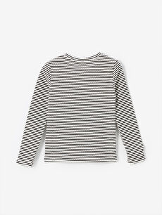 Striped long sleeve undershirt cheap