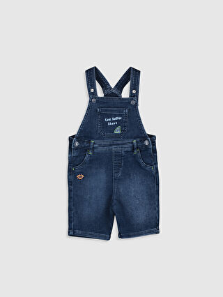 indigo erkek bebek jean sort salopet lc waikiki