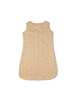 Bej Organickid Organik Pamuklu Baskili Uyku Tulumu 0sap51z1 L8q Lc Waikiki