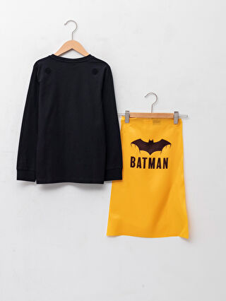 Crew Neck Batman Printed Long Sleeve Boy T-Shirt and Cape -W1DK74Z4-CVL - W1DK74Z4-CVL - LC Waikiki Crew Neck Batman Printed Long Sleeve Boy T-Shirt and Cape -W1DK74Z4-CVL - W1DK74Z4-CVL - LC Waikiki