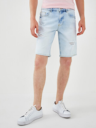 XSIDE Standard Fit Men's Jean Shorts 