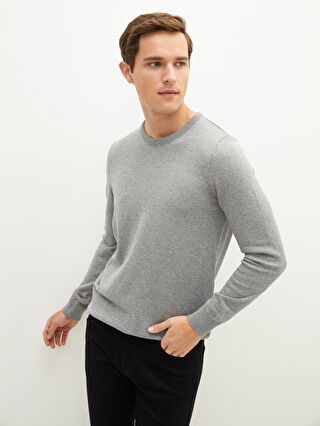 next mens jumpers round neck
