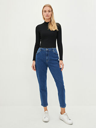 bdg mom jeans indigo