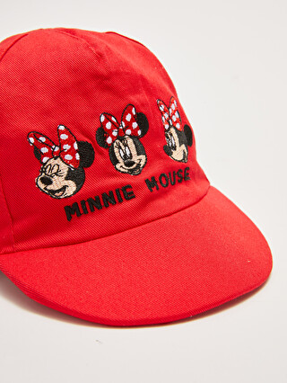 Minnie Mouse Printed Baby Girl Hat 