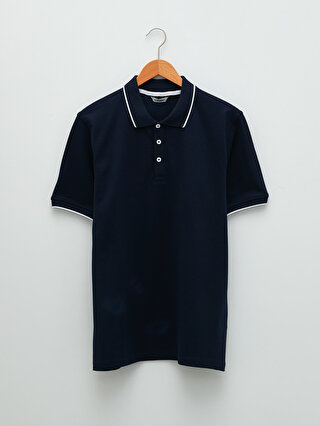 LCW BASIC Polo Neck Short Sleeve Piqué Men's T-Shirt -S28476Z8-MWM 