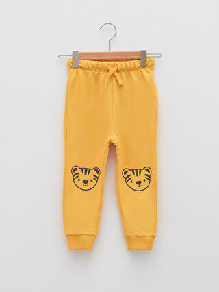 yellow jogging bottoms