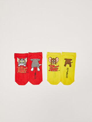 Tom and Jerry Pattern Boy's Booties Socks 3 Pieces -S2AP93Z4-K00 -  S2AP93Z4-K00 - LC Waikiki
