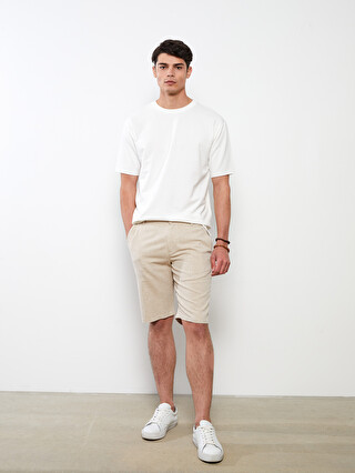 LCW CLASSIC Standard Fit Linen Men's 