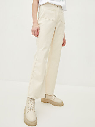 Women's High Waist Skinny Fit Pocket Detailed Jean Trousers -S2FV97Z8-RHG -  S2FV97Z8-RHG - LC Waikiki