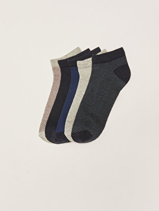 Striped Men's Booties Socks 5 Pack -S2GP03Z8-K00 - S2GP03Z8-K00 - LC ...