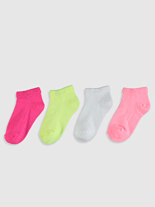 neon pink trainer socks