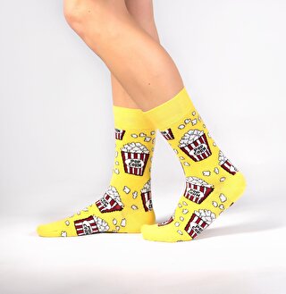 OZZY SOCKS Pop Corn Desenli Çorap
