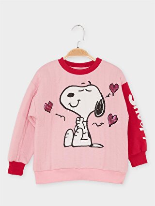 Supermino Snoopy Lisanslı Çocuk Sweatshirt 21647