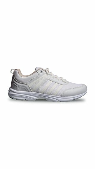 M.P VentureTex Bağcıklı Beyaz Yürüyüş Ayakkabısı