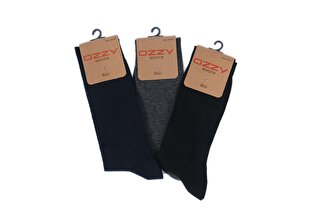 OZZY SOCKS 3 Çift Penye Dikişsiz Erkek Soket Çorap