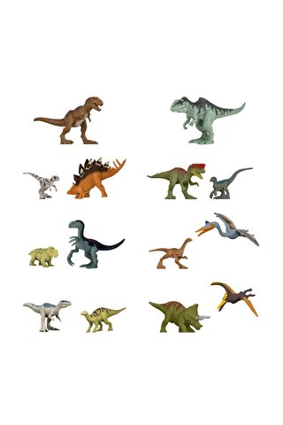 Jurassıc World Sürpriz Paketli Mini Dinozor Figürleri GWP38