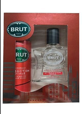 Brut Attraction Totale After Shave 100 ml + Deodorant 200 ml