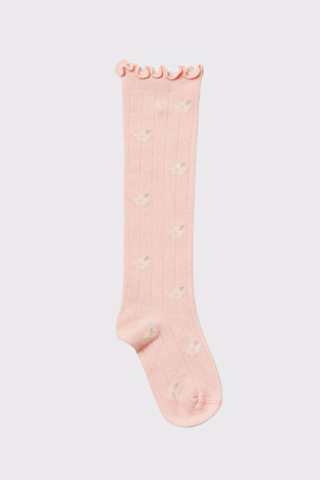 Katia And Bony Bebek Gülkurusu Renkli Çiçek Desenli Soket Çorap