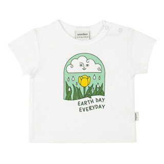 ANTEBIES Earth Day Baskılı Tshirt