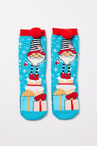Katia And Bony Sweet Santa Çocuk Soket Çorap Desenli