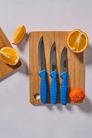 Znp Home Vegeta | 3 Parça Çelik Bıçak Seti