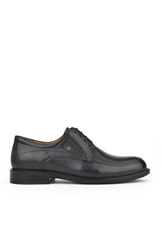 Ziya Ayakkabı Erkek Hakiki Deri Büyük Numara Klasik Ayakkabı 133745Z1318 Siyah