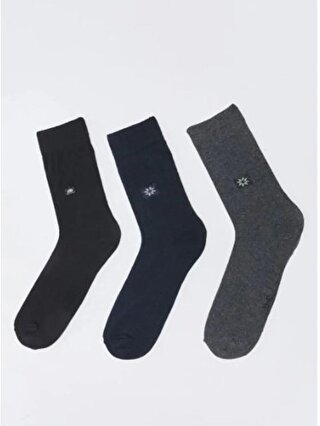 TAMPAP 12'li Paket Erkek Uzun Soket Çorap