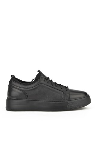 Ziya Ayakkabı Erkek Hakiki Deri Sneaker 1331026Z101 Siyah
