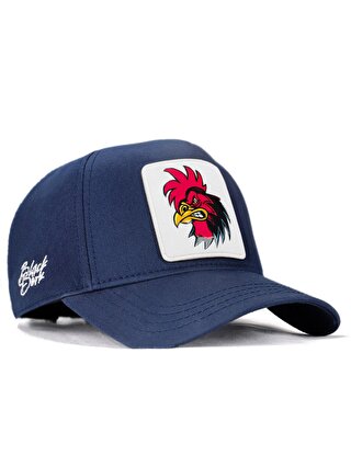 BlackBörk V1 Baseball Horoz - 2 Kod Logolu Unisex Lacivert Şapka (Cap)