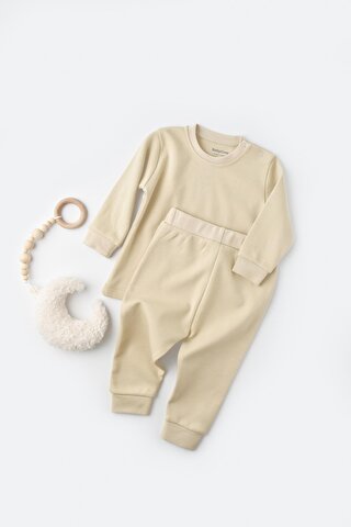 BabyCosy Organic Wear Organik Pantolon - Tshirt Set CSY3027