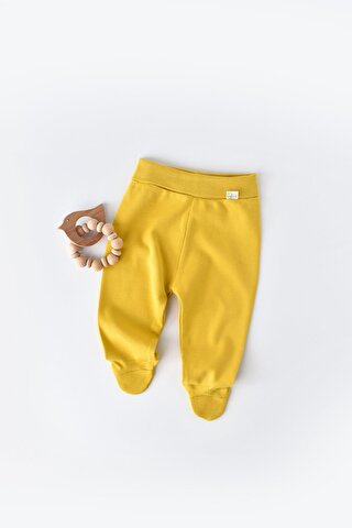 BabyCosy Organic Wear Bebek Patikli Eşofman Altı Pantolon
