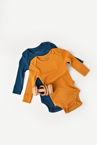 BabyCosy Organic Wear Modal 2'li Uzun Kollu Badi