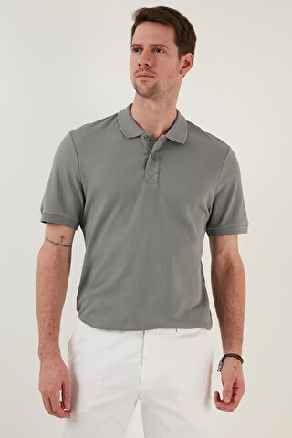 Buratti Pamuklu Slim Fit Düğmeli Polo T Shirt 5902281