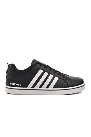 Walkway Dragon Siyah-Beyaz Bağcıklı Unisex Sneaker