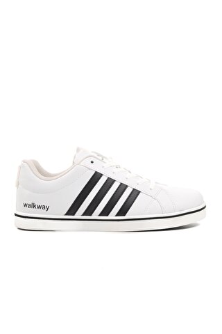 Walkway Dragon Beyaz-Siyah Bağcıklı Unisex Sneaker