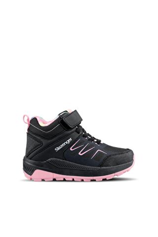 SLAZENGER KENTON I Unisex Çocuk Bot Siyah / Pembe