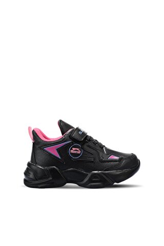 SLAZENGER KASUMI Sneaker Kız Çocuk Ayakkabı Siyah / Fuşya
