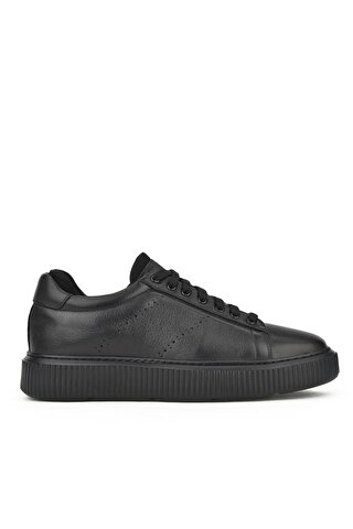 Ziya Ayakkabı Erkek Hakiki Deri Sneaker 1331026Z105 Siyah