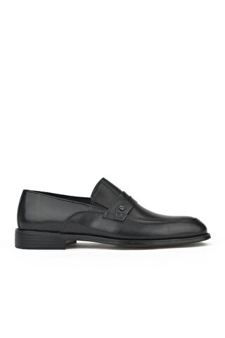 Ziya Ayakkabı Erkek Hakiki Deri Klasik Ayakkabı 13348Z087 Siyah