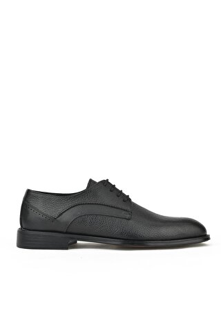 Ziya Ayakkabı Erkek Hakiki Deri Klasik Ayakkabı 13348Z802 Siyah