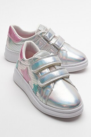 mnpc Kız Çocuk Beyaz Sneaker Ayakkabı