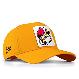 BlackBörk V1 Baseball Sincap - 1 Kod Logolu Unisex Sarı Şapka (Cap)