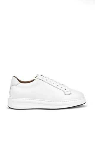 Ziya Ayakkabı Erkek Hakiki Deri Sneaker 1211001 940 Beyaz