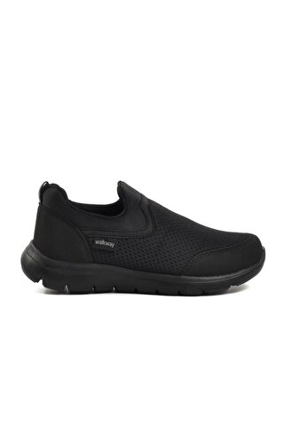 Walkway Pest Siyah-Siyah Comfort Spor Ayakkabı