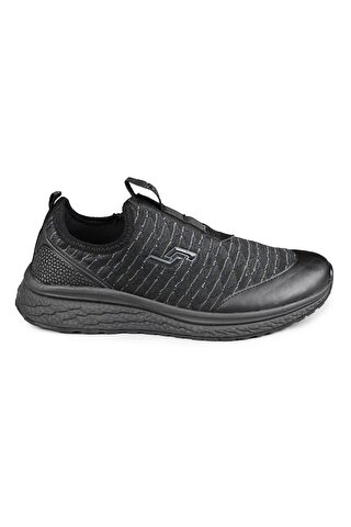 Jump 27378 Slip-On Siyah Kadın Sneaker Günlük Spor Ayakkabı