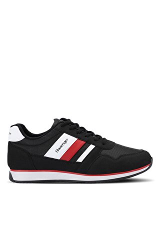 SLAZENGER ORIGIN I Sneaker Erkek Ayakkabı Siyah / Kırmızı