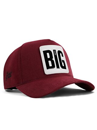 BlackBörk V1 Baseball Big Think - 1 Kod Logolu Unisex Bordo Şapka (Cap)